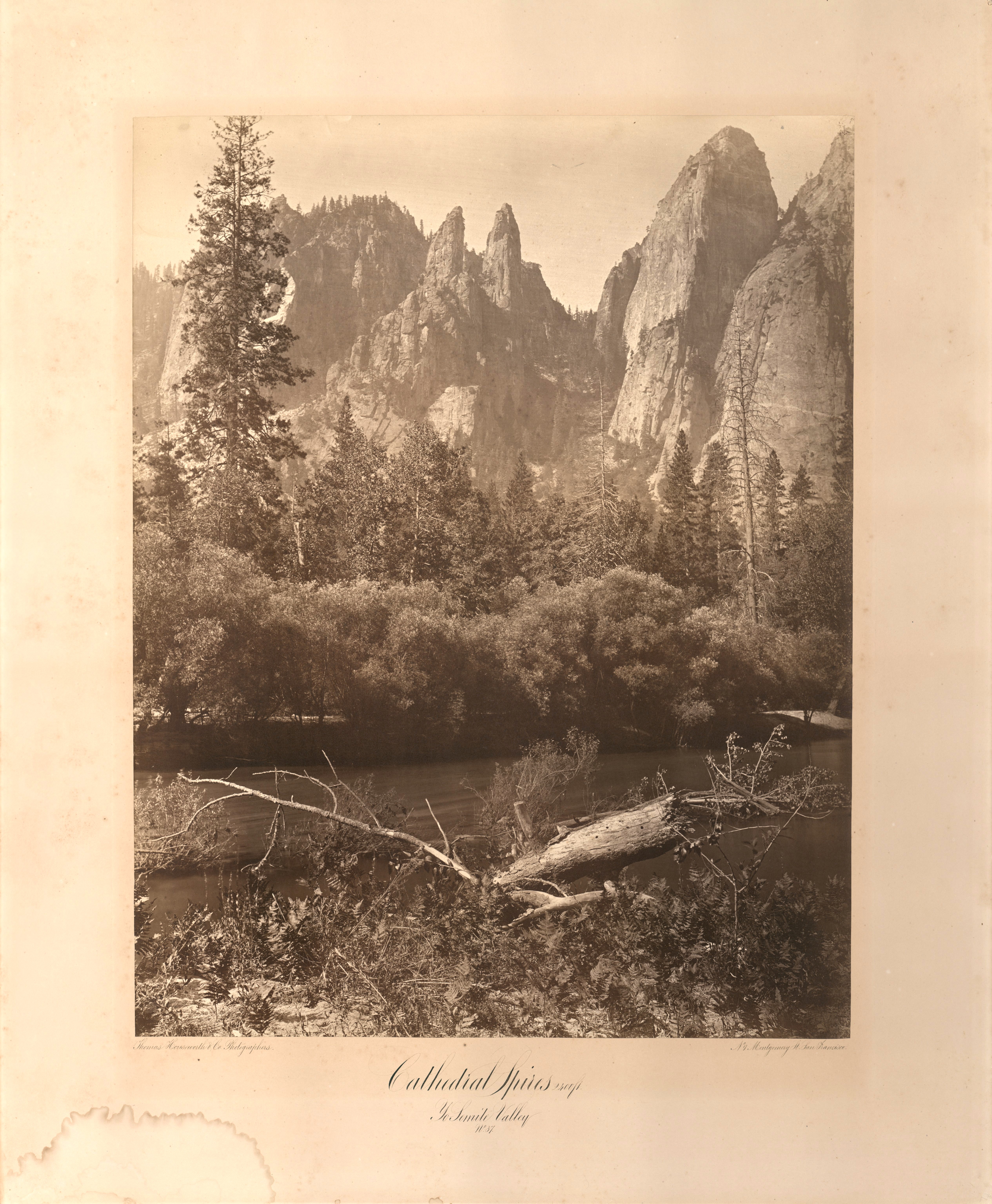 Mount — Cathedral Spires 2400ft, Yosemite Valley #37