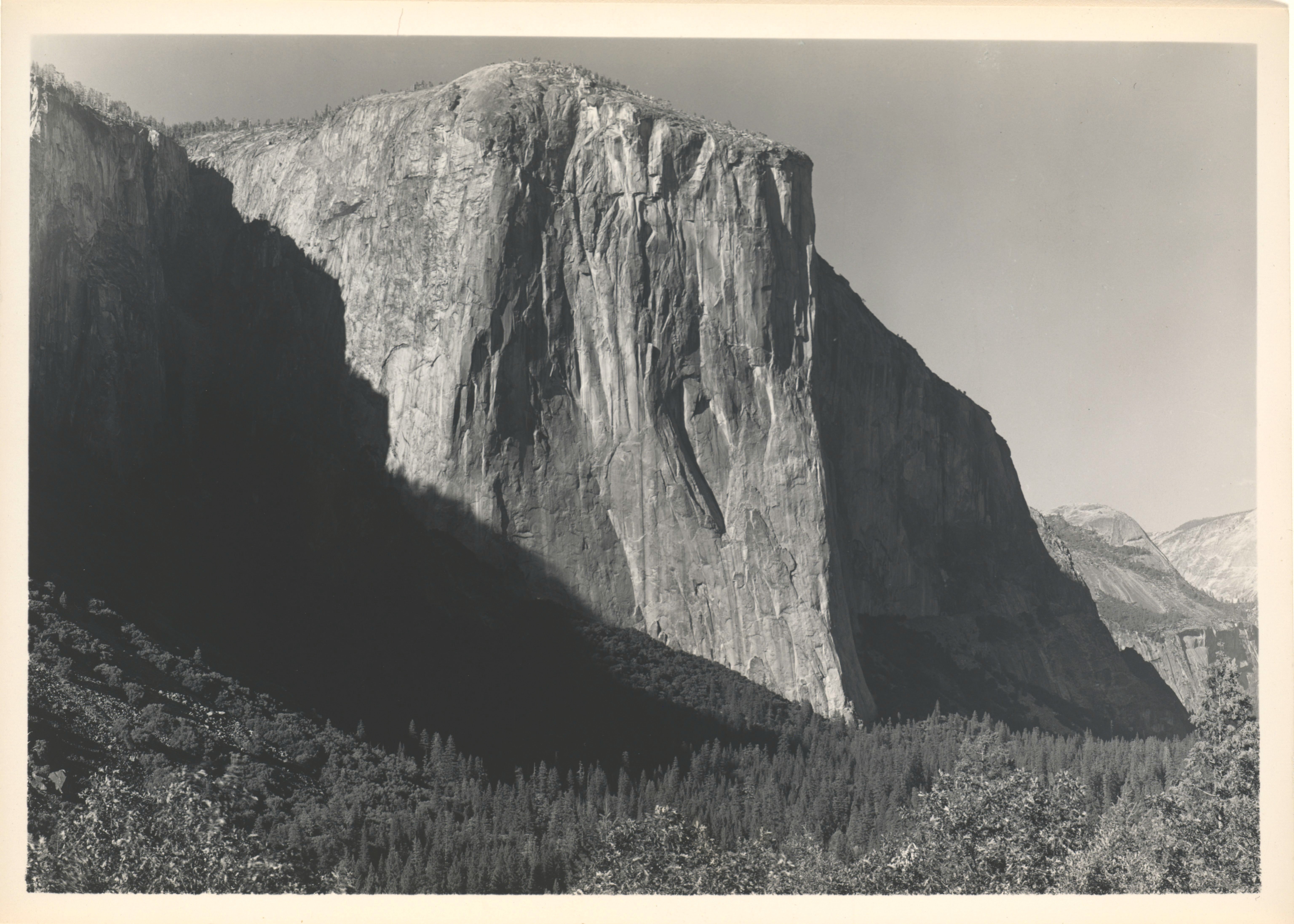 Sheet — El Capitan from Inspiration Point