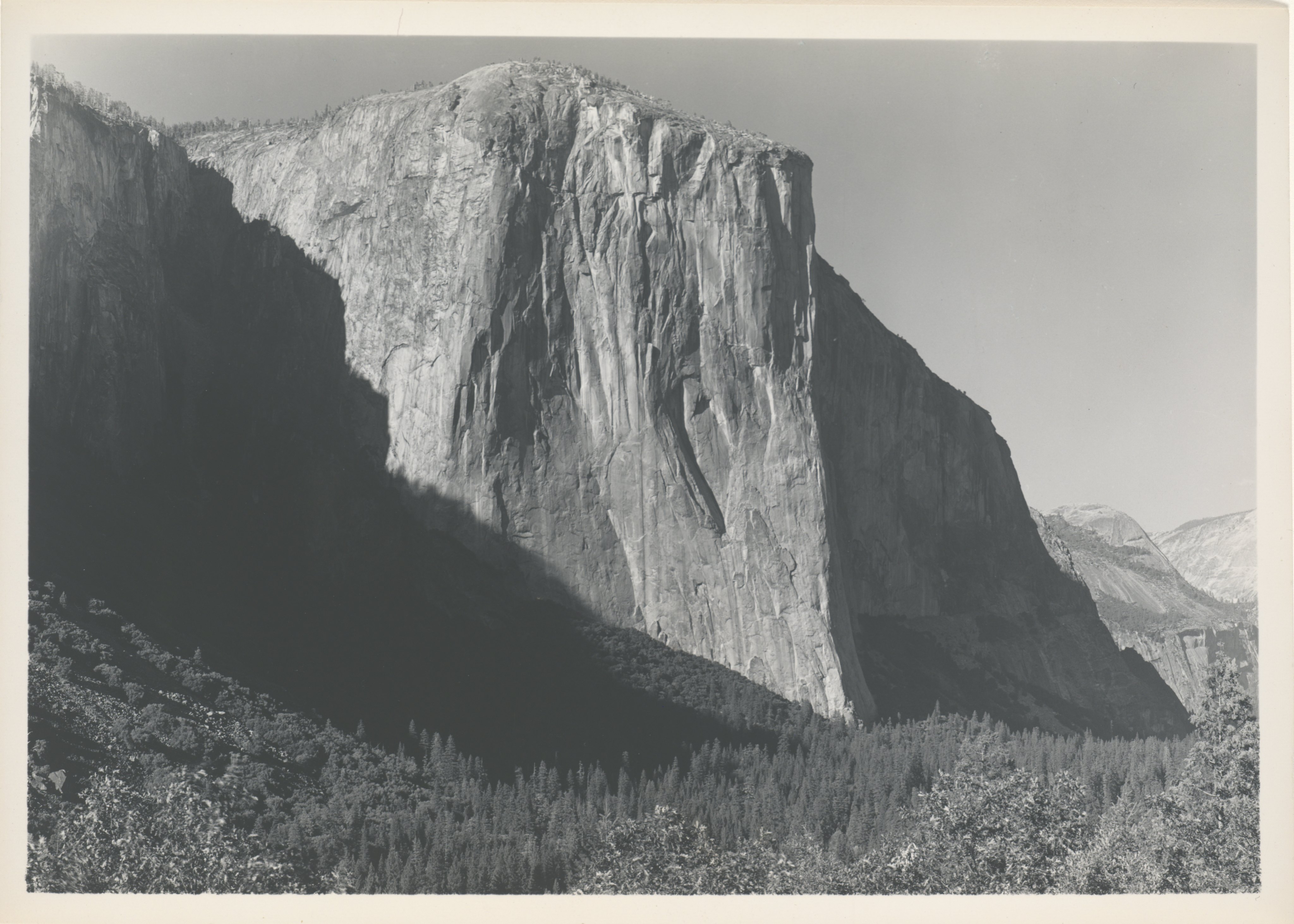 Sheet — El Capitan from Inspiration Point