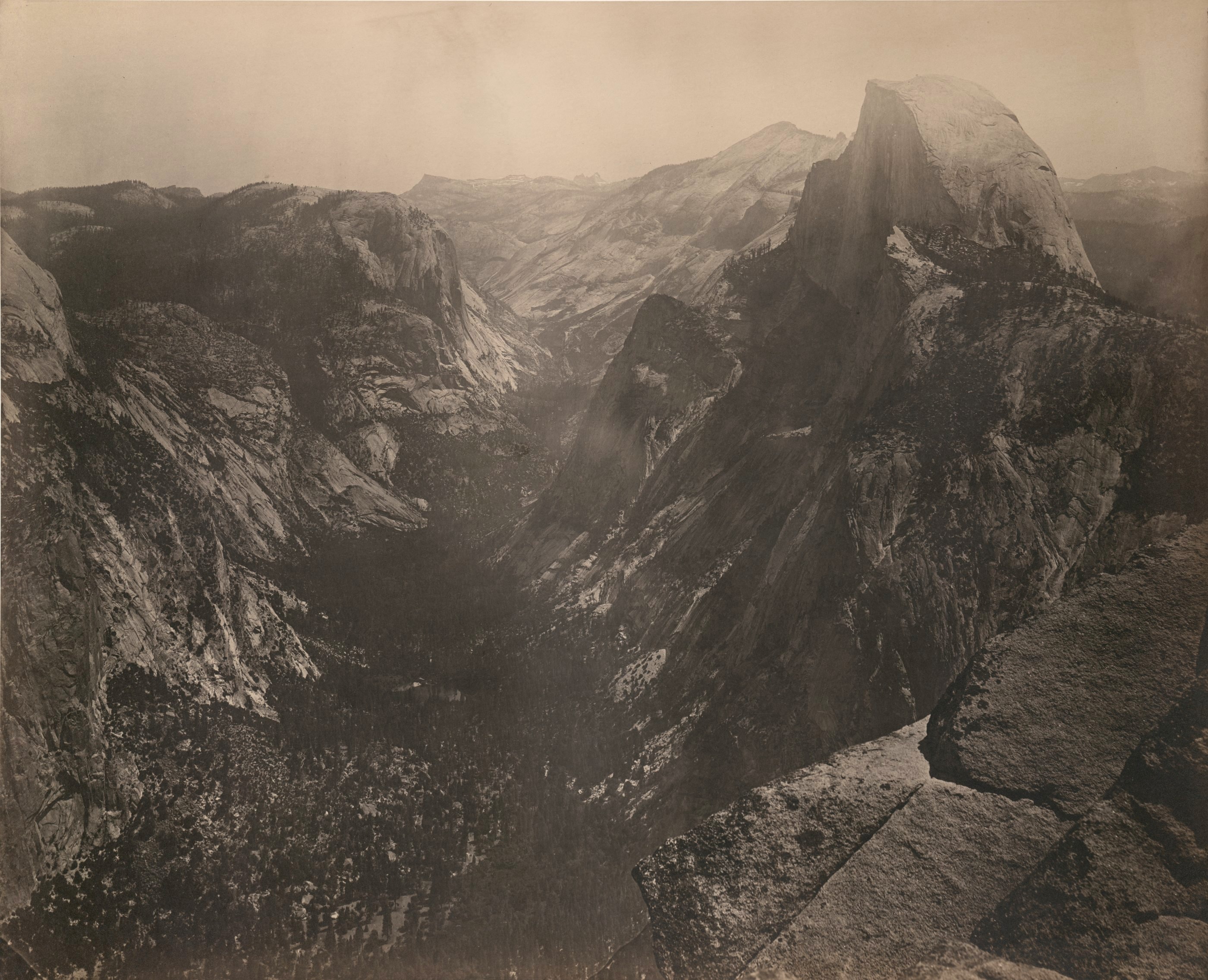 Half Dome, from Glacier Point, Yosemite