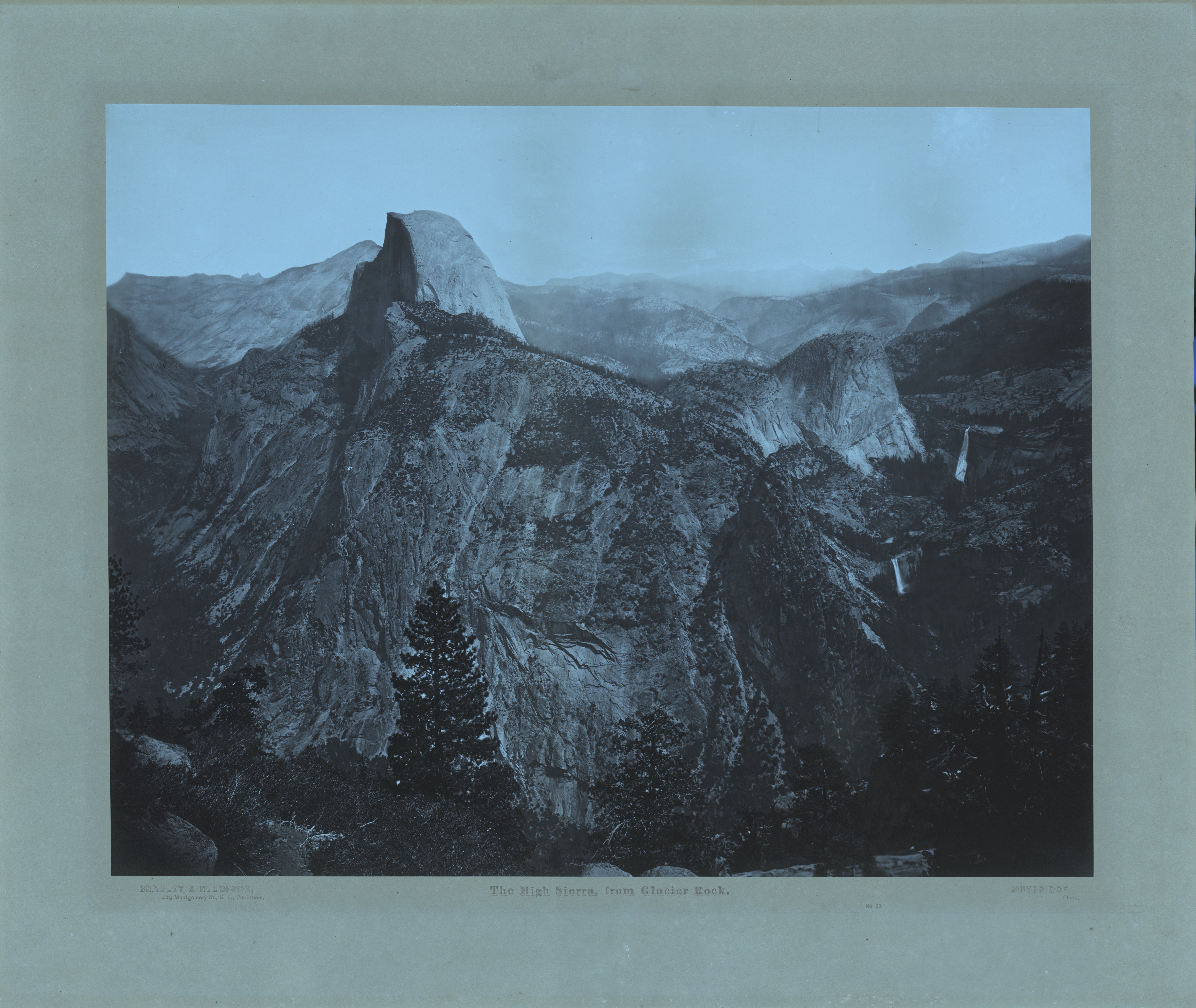 Ultraviolet — mount · High Sierra From Glacier Point, Yosemite