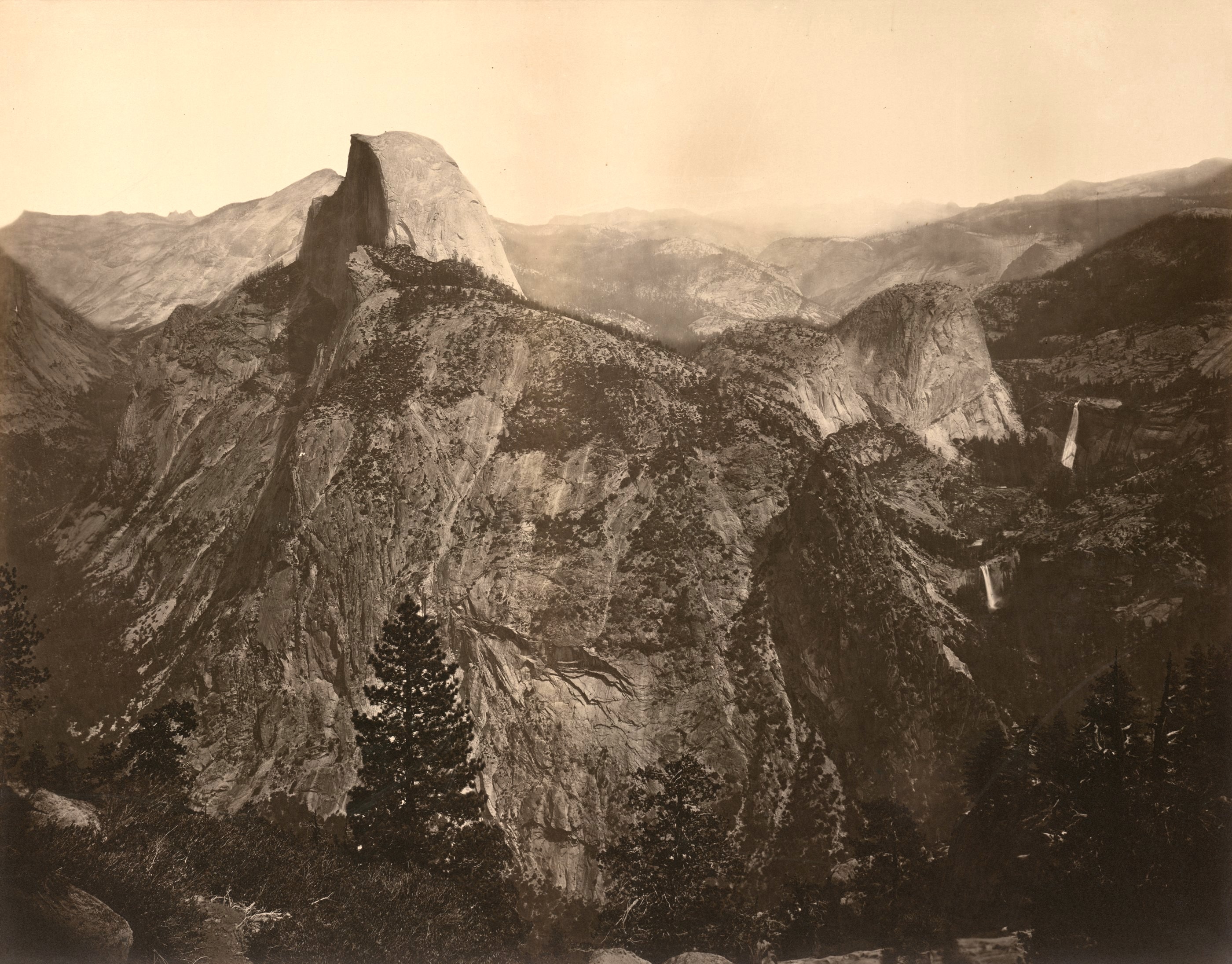 High Sierra From Glacier Point, Yosemite