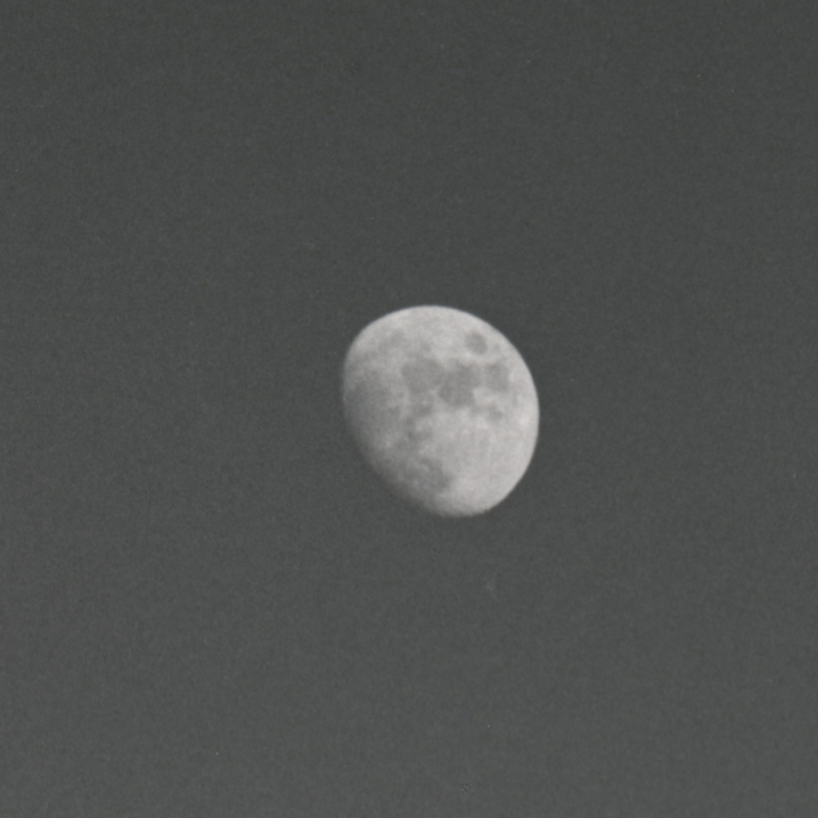 The moon — detail from this print