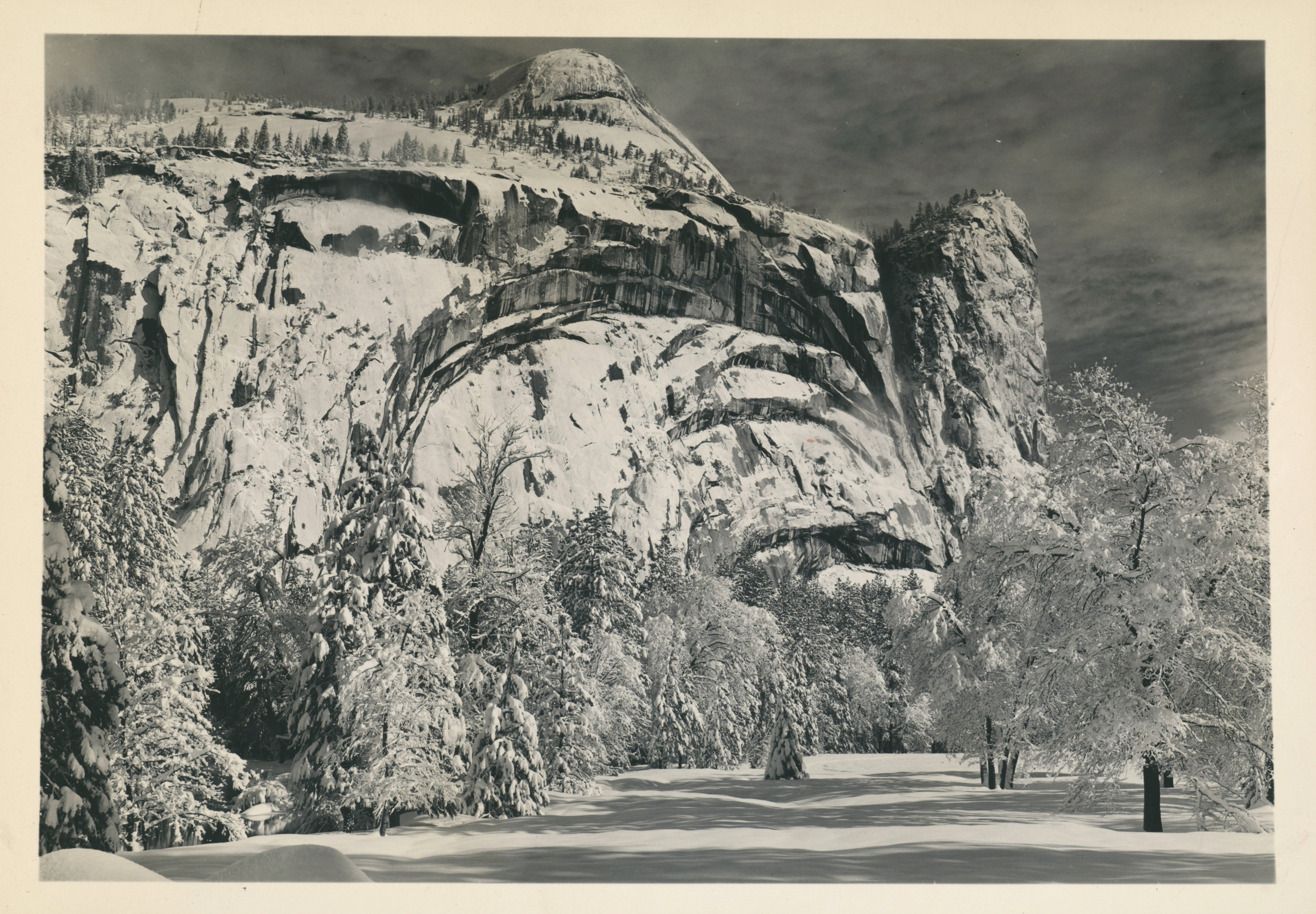 Sheet — North Dome, Royal Arches, Washington Column, Winter
