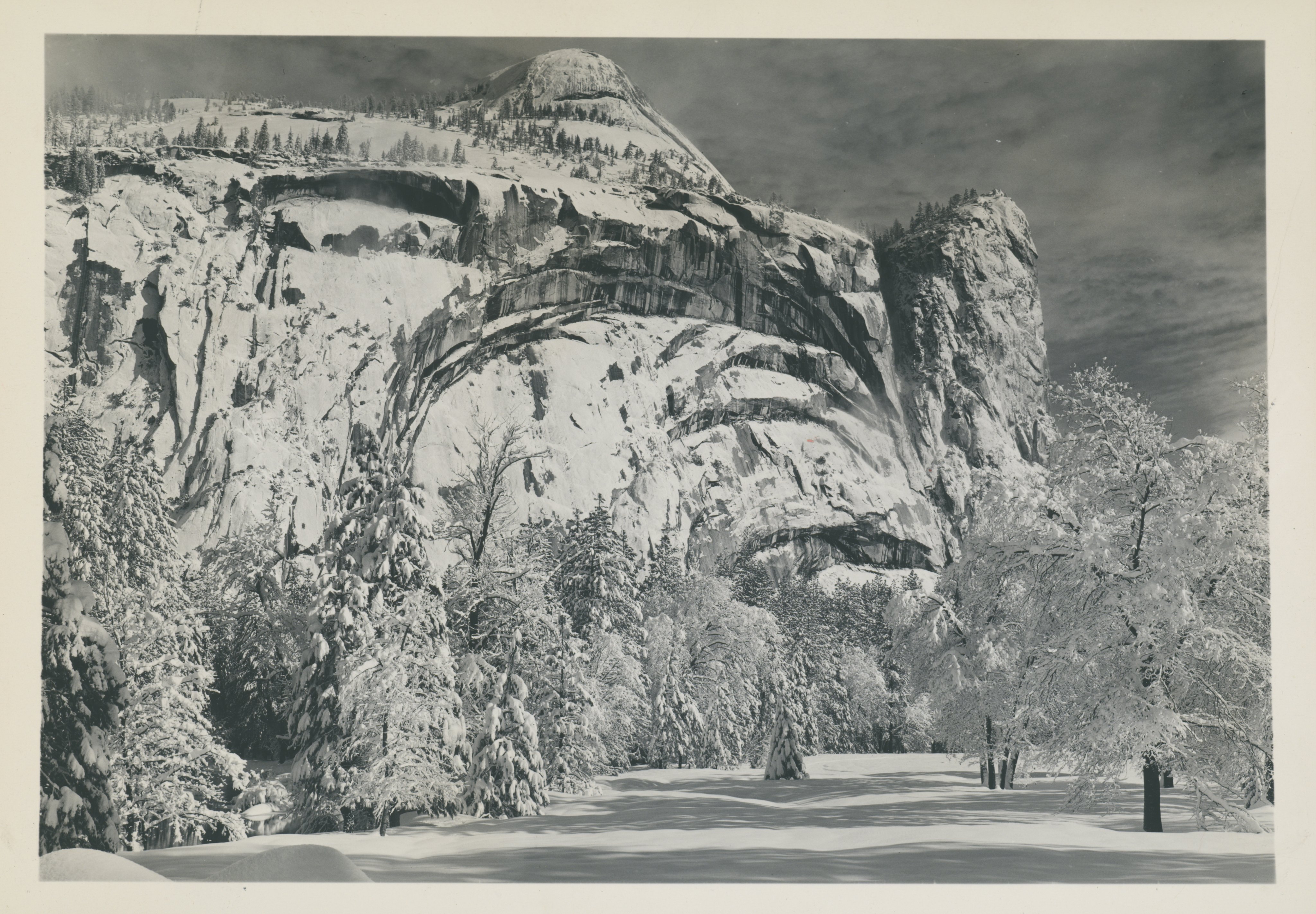 Sheet — North Dome, Royal Arches, Washington Column, Winter