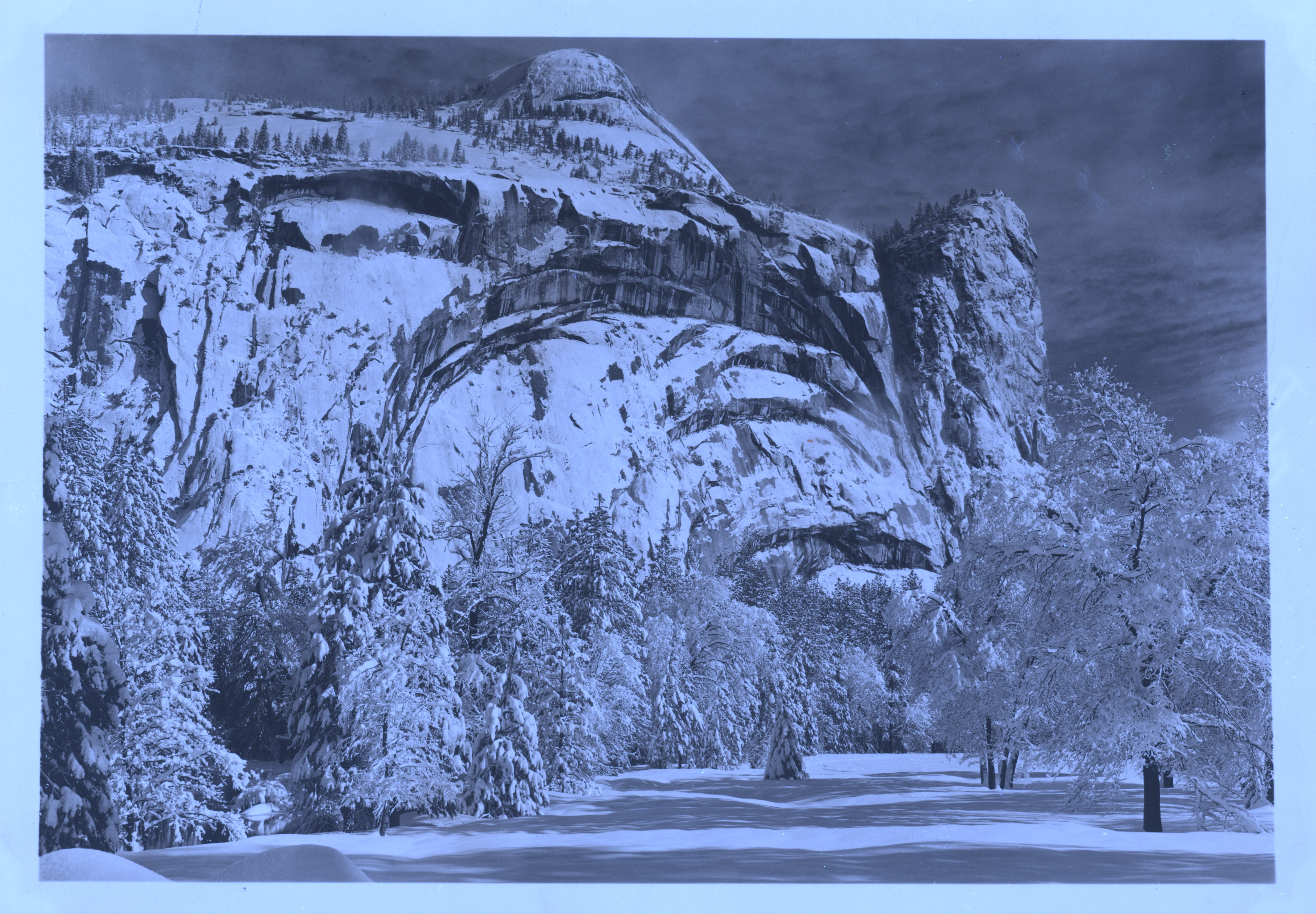 Ultraviolet — sheet · North Dome, Royal Arches, Washington Column, Winter