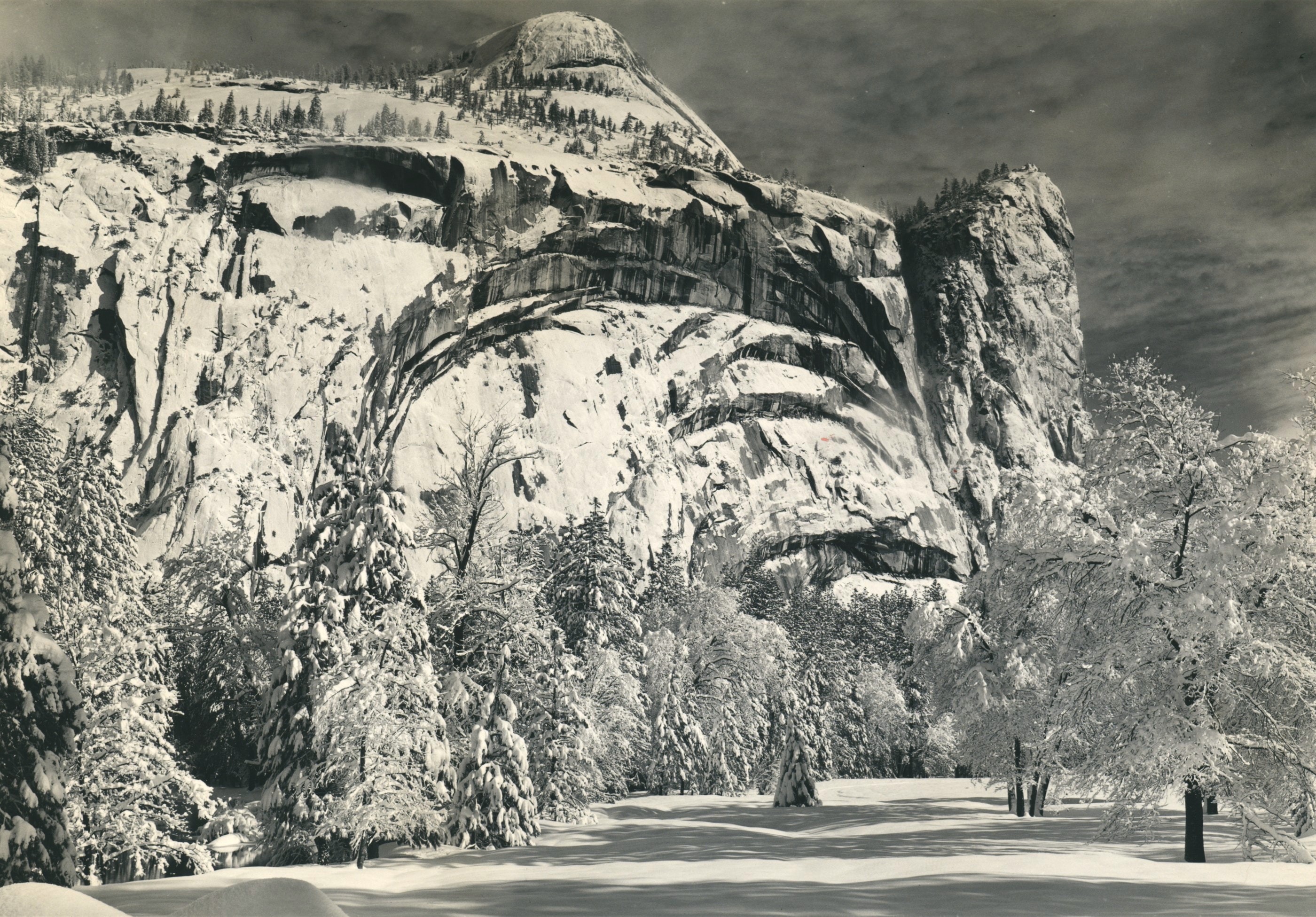 North Dome, Royal Arches, Washington Column, Winter