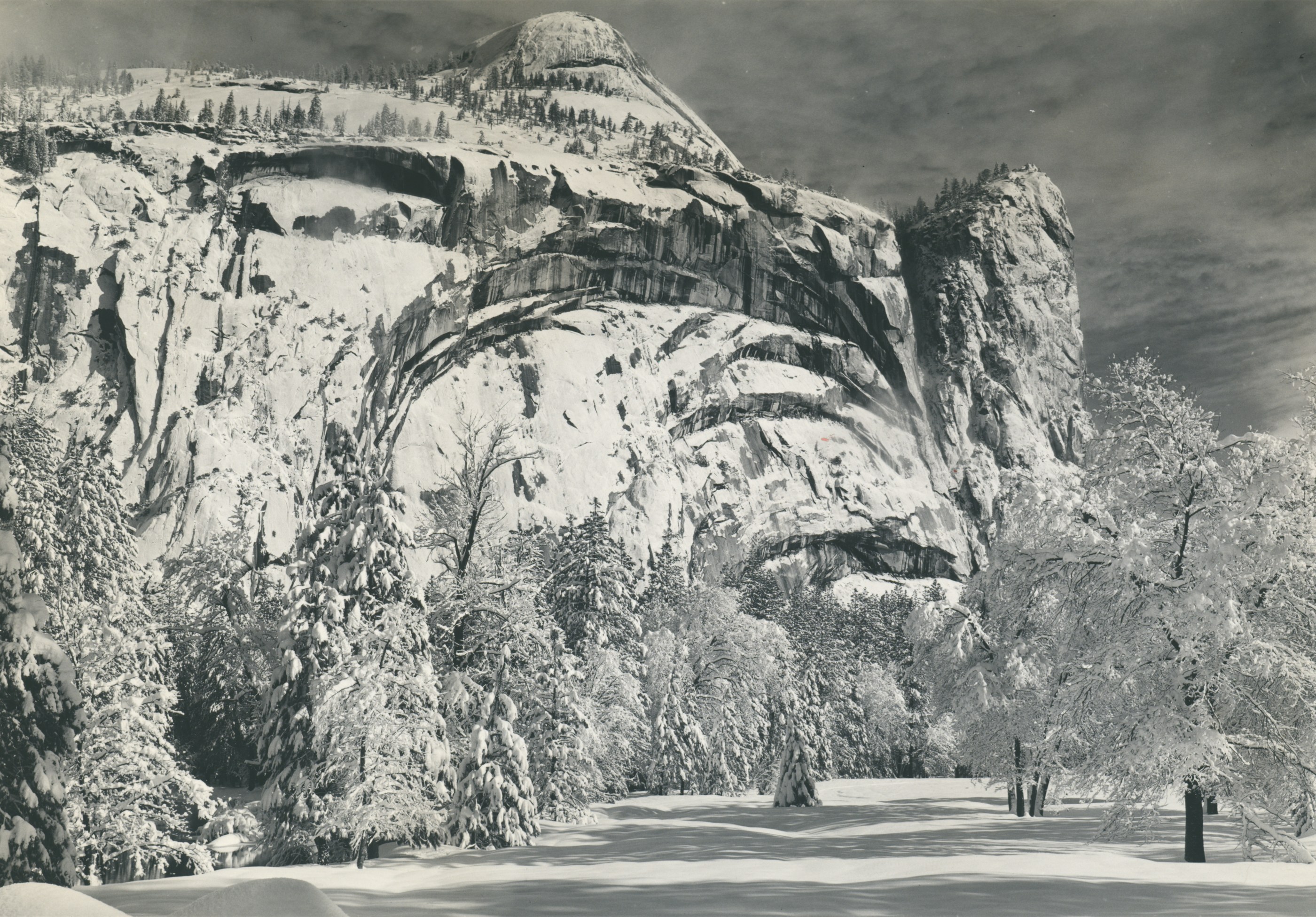 North Dome, Royal Arches, Washington Column, Winter