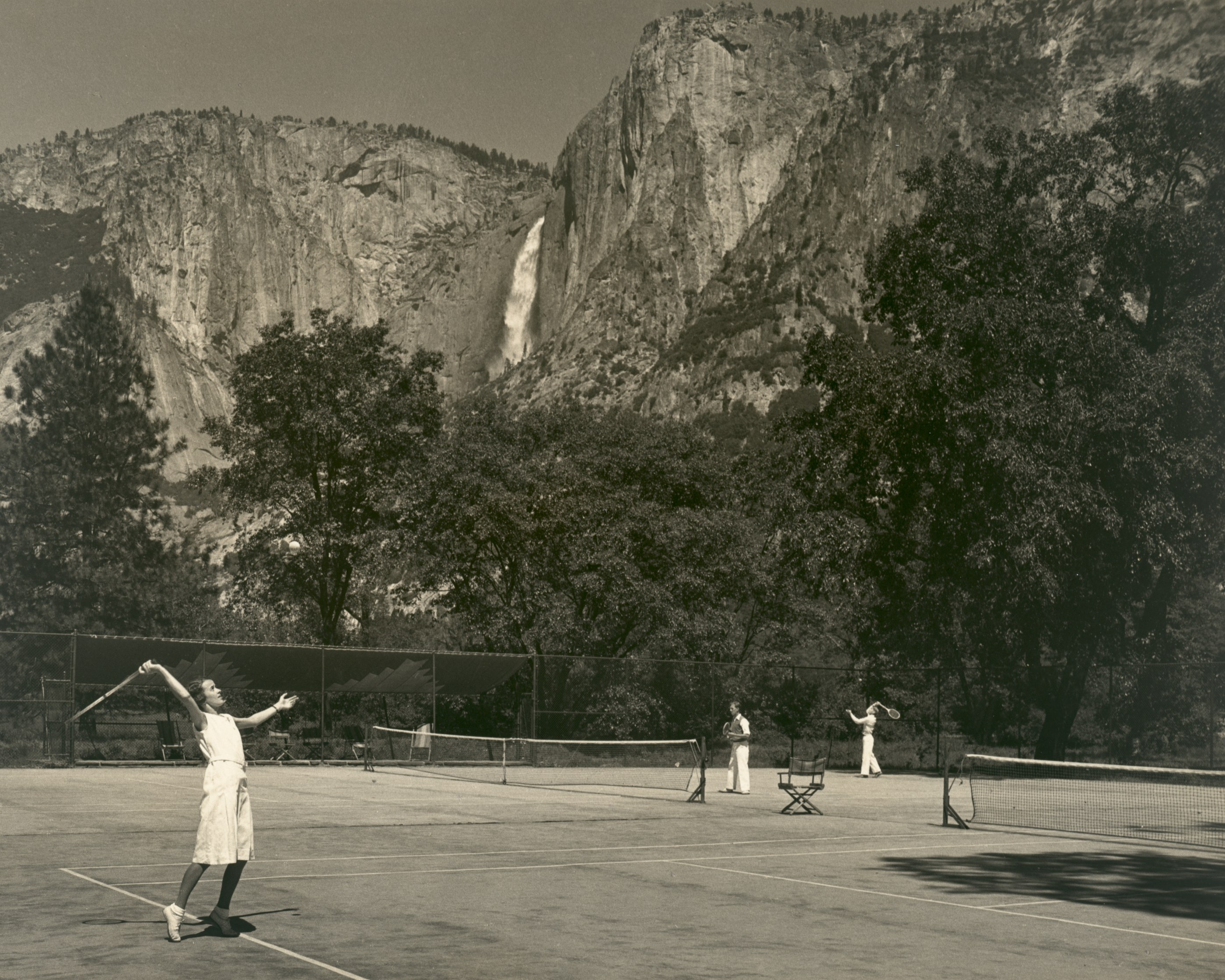 Tennis Courts, Yosemite Valley