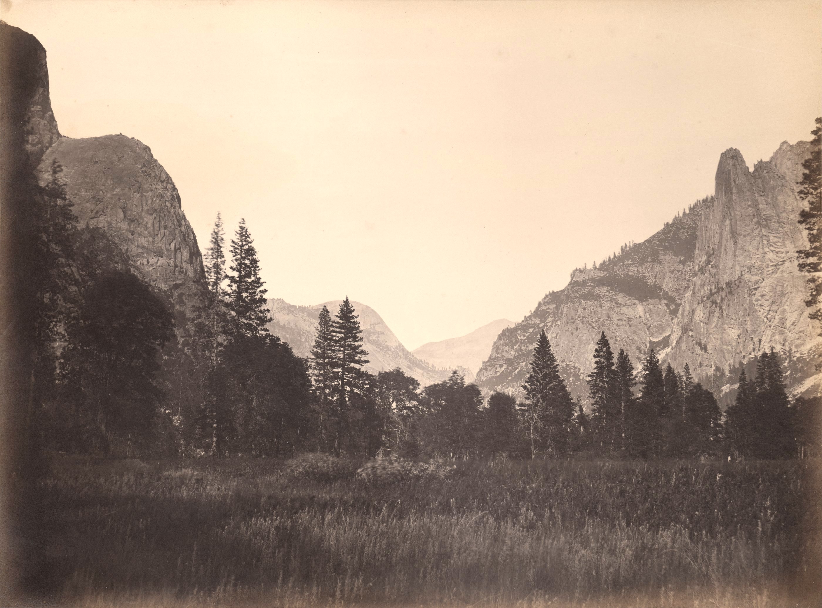Up Yosemite Valley from Mariposa Trail